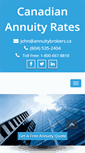 Mobile Screenshot of annuitybrokers.ca